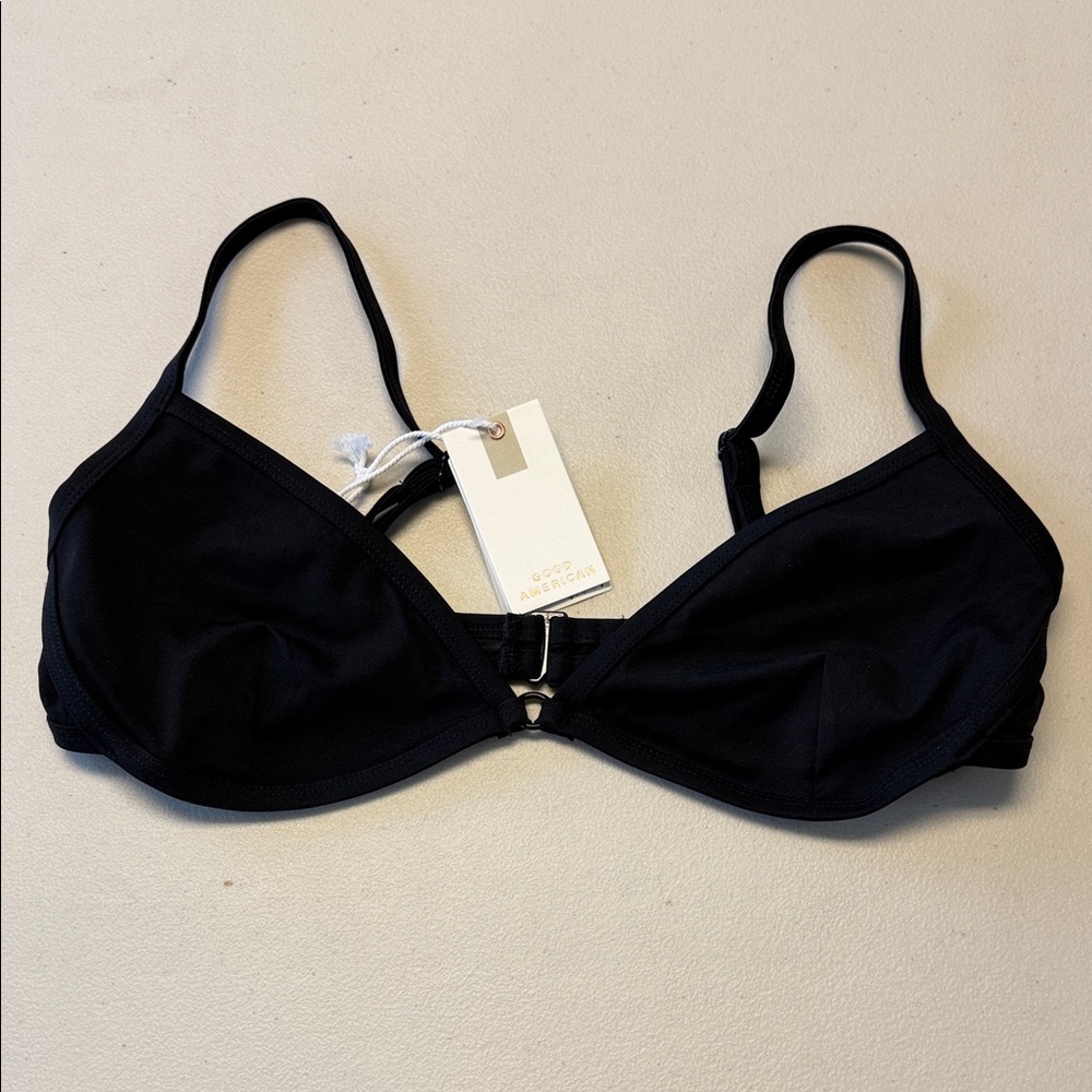 NWT Good American Bikini Top